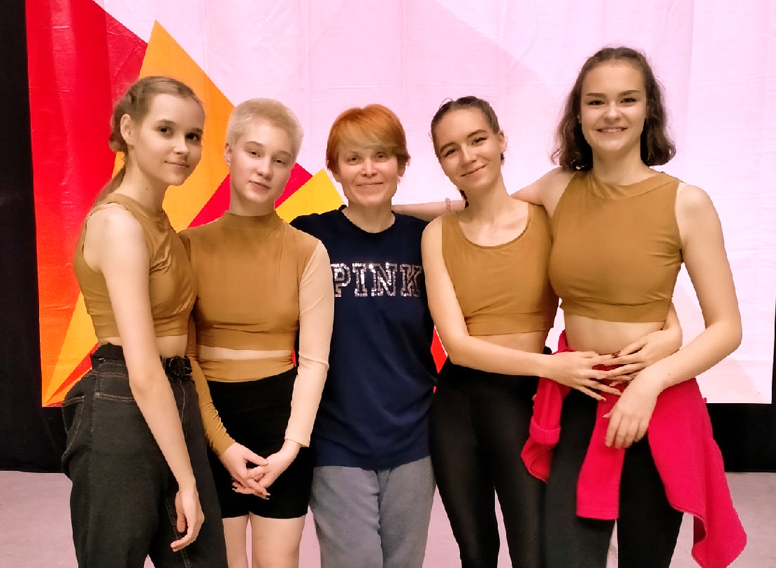 Лика Шевченко и наши танцоры